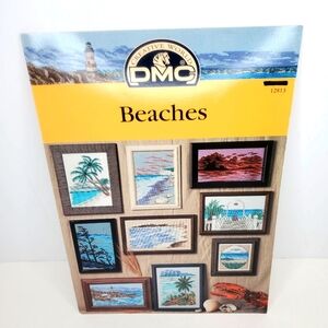 Beaches~Cross Stitch Pattern Booklet By DMC Creative World‎ 12813